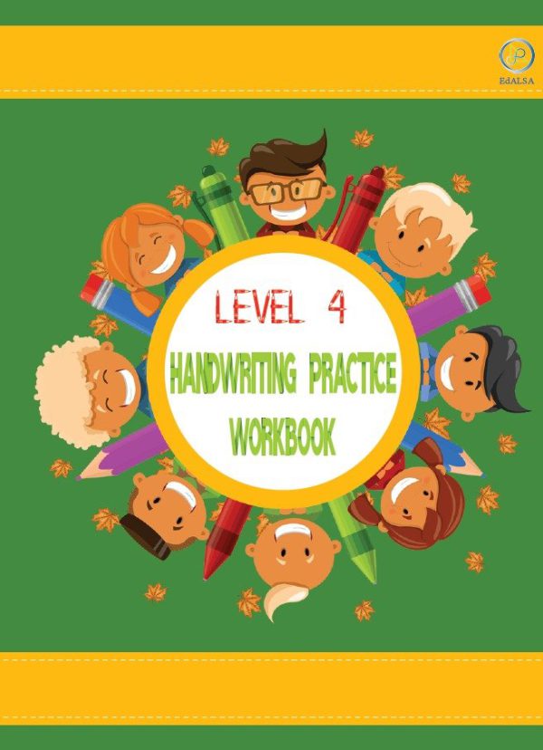 Handwriting Practice Workbook Series by EdALSA- Level 4 for Grade 4 and up- Pre- order Now - 40% Discount