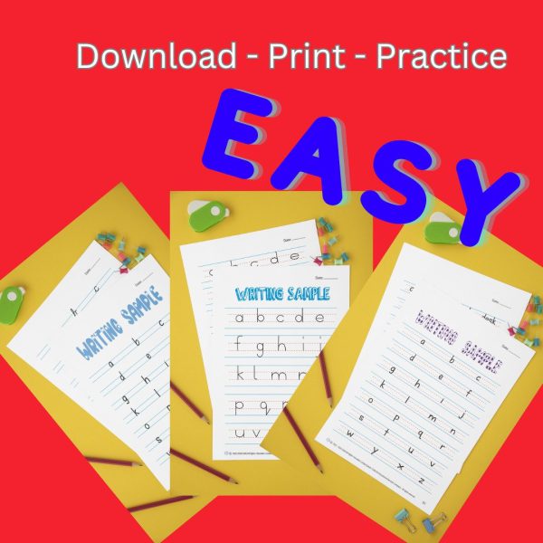 Handwriting Practice Workbook Series by EdALSA | Level 1, 2 and 3 for Pre-schoolers up to Grade 3 and up - Image 2